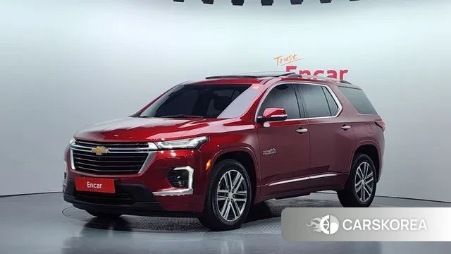 Chevrolet (GM Daewoo) Traverse 2022 Красный из Кореи