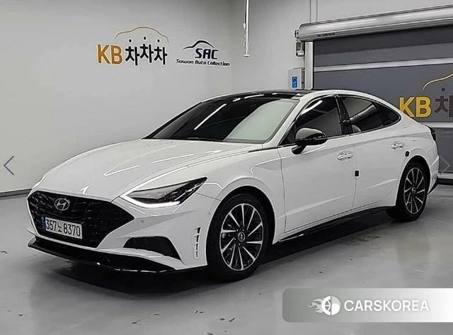 Hyundai Sonata (DN8) 2022 Белый из Кореи