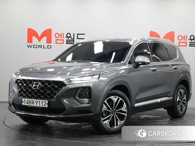 Hyundai Santa Fe TM 2020 Серый из Кореи
