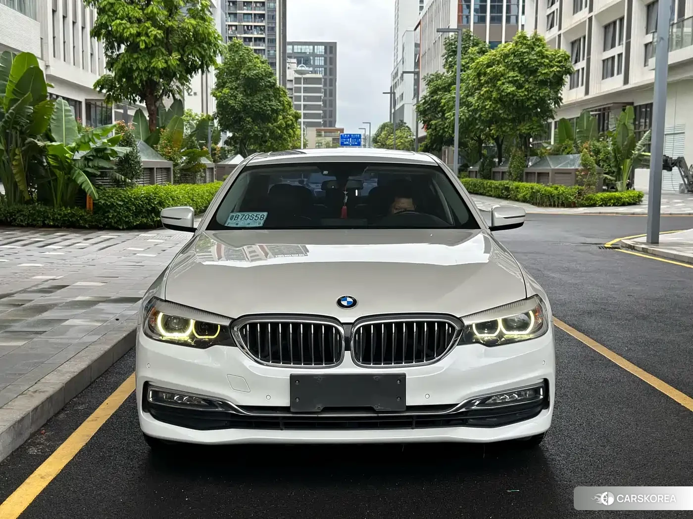 BMW 5 series 2018 Белый из Китая