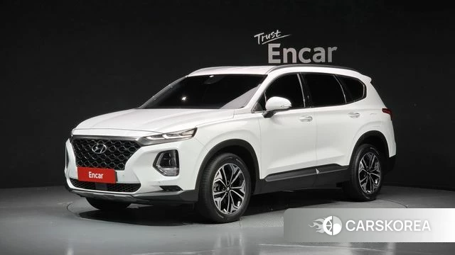 Hyundai Santa Fe TM 2018 Белый из Кореи