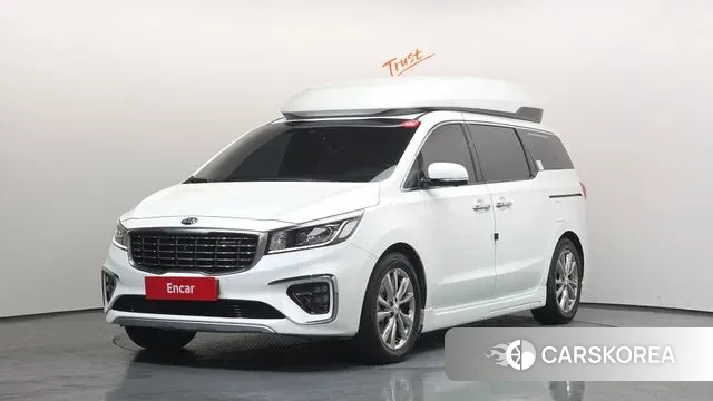 Kia The New Carnival 2019 Белый из Кореи