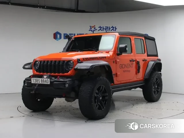 Jeep Wrangler (JL) 2020 Оранжевый из Кореи