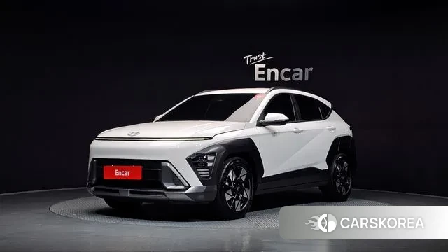 Hyundai Kona Hybrid (SX2) 2023 Белый из Кореи