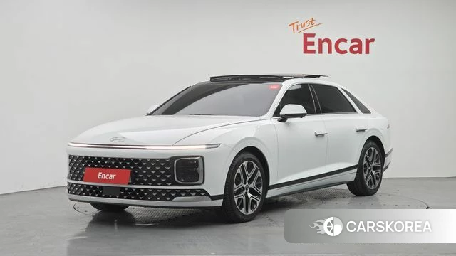 Hyundai Grandeur (GN7) 2024 Белый из Кореи