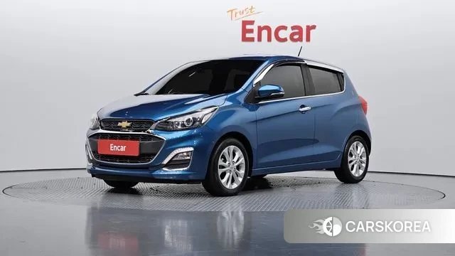 Chevrolet (GM Daewoo) The New Spark 2019 Синий нефрит из Кореи