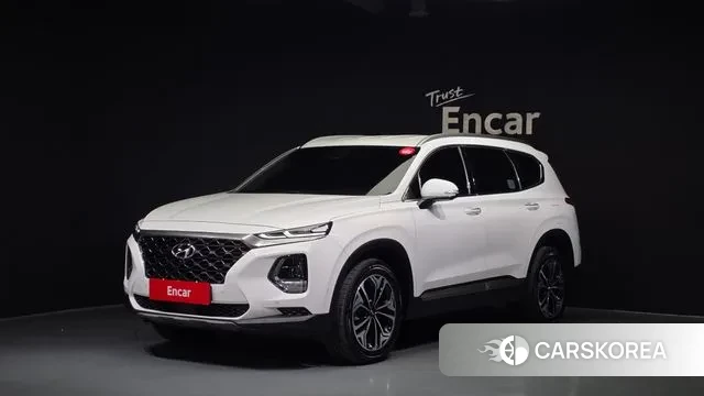 Hyundai Santa Fe TM 2018 Белый из Кореи