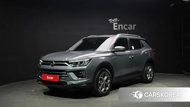 Ssangyong Beautiful Korando 2019 Серый из Кореи