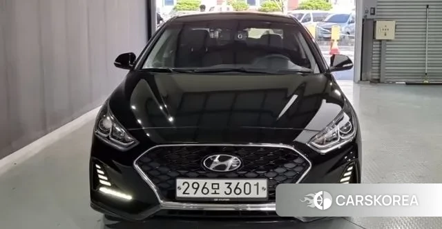 Hyundai Sonata New Rise 2021 Черный из Кореи
