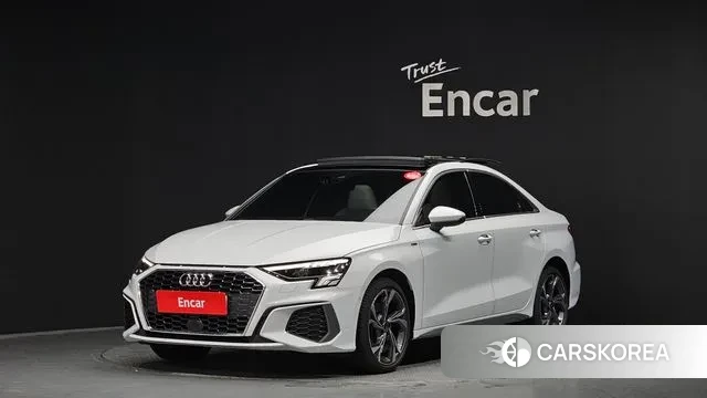 Audi A3 (8Y) 2023 Белый из Кореи