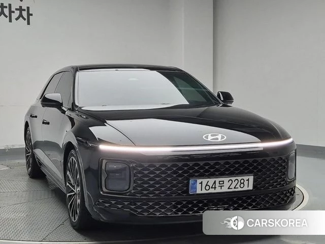 Hyundai Grandeur Hybrid (GN7) 2024 Черный из Кореи