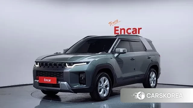 Ssangyong Torres 2024 Зеленый из Кореи