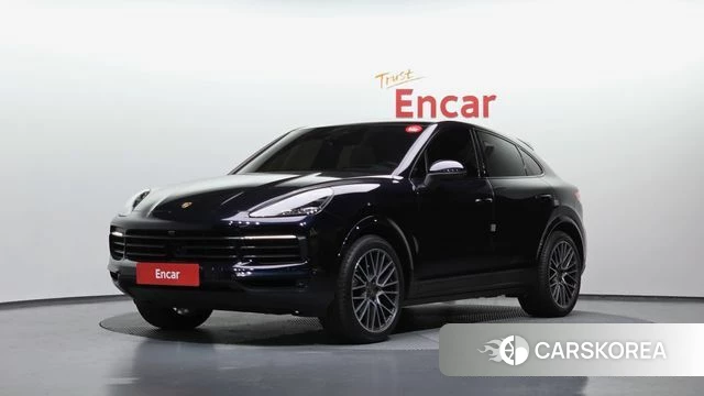 Porsche Cayenne (PO536) 2020 Синий из Кореи