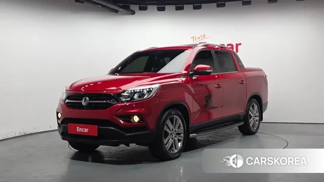 Ssangyong Rexton Sports 2018 Красный из Кореи