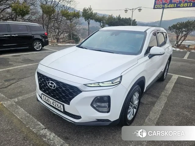 Hyundai Santa Fe TM 2018 Белый из Кореи