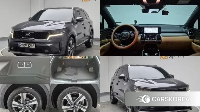 Kia Sorento 4th Generation 2020 Серый из Кореи