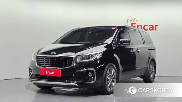 Kia The New Carnival 2019 Черный из Кореи
