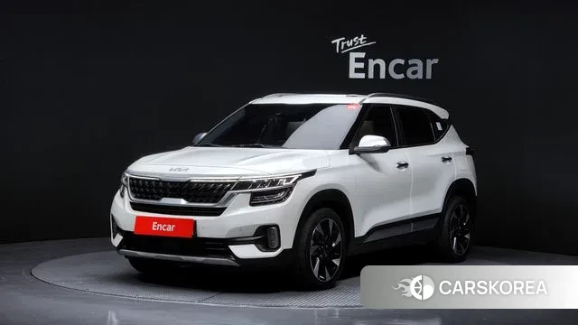 Kia Seltos 2021 Белый из Кореи