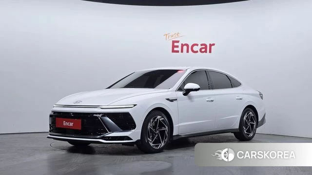 Hyundai Sonata D Edge Hybrid (DN8) 2025 Белый из Кореи