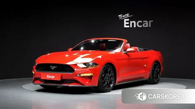 Ford Mustang 2021 Красный из Кореи