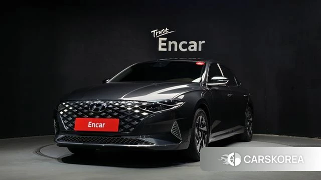 Hyundai The New Grandeur IG Hybrid 2021 Серый из Кореи