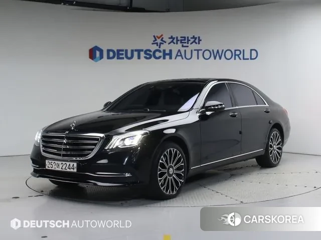Mercedes-Benz S-Class W222 2020 Черный из Кореи