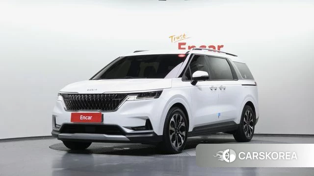 Kia Carnival 4th generation 2022 Белый из Кореи