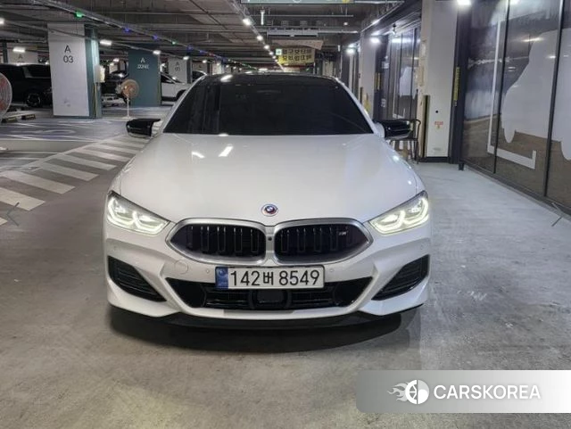 BMW 8 Series (G15) 2023 Белый из Кореи