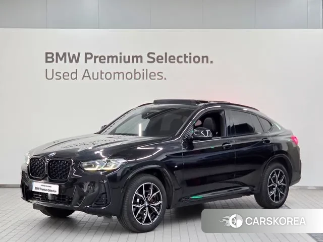 BMW X4 (G02) 2023 Черный из Кореи