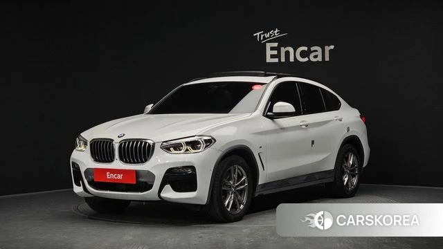BMW X4 (G02) 2021 Белый из Кореи