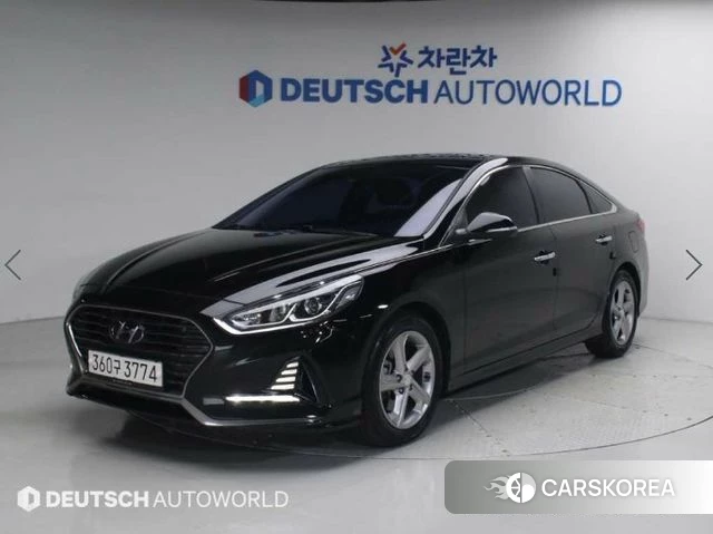 Hyundai Sonata New Rise 2018 Черный из Кореи