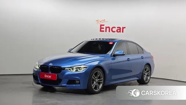 BMW 3 Series (F30) 2018 Синий из Кореи