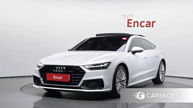 Audi A7 (4K) 2021 Белый из Кореи