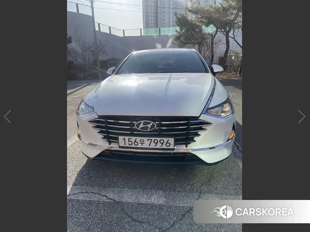 Hyundai Sonata (DN8) 2019 Белый из Кореи