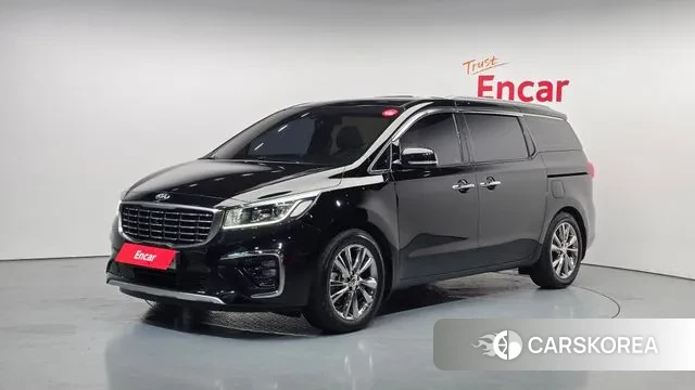 Kia The New Carnival 2018 Черный из Кореи