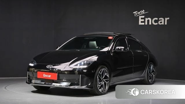 Hyundai Ionic 6 2023 Черный из Кореи