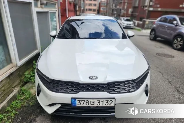 Kia K5 Hybrid 3rd Generation 2021 Белый из Кореи