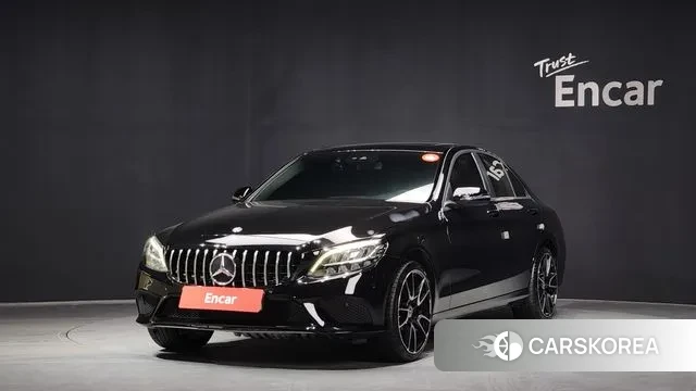 Mercedes-Benz C-Class W205 2020 Черный из Кореи