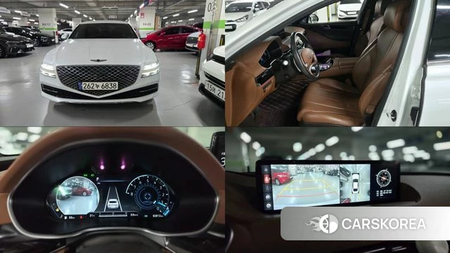 Genesis G80 (RG3) 2020 Белый из Кореи