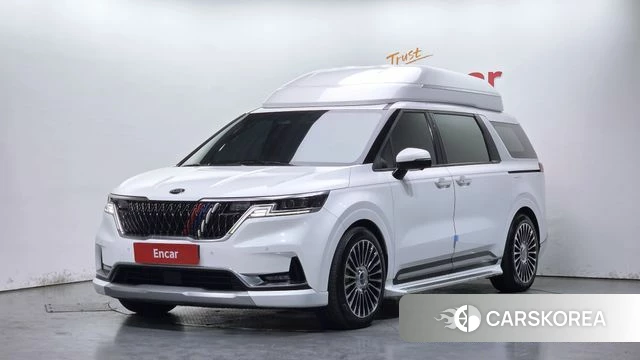 Kia Carnival 4th generation 2021 Белый из Кореи