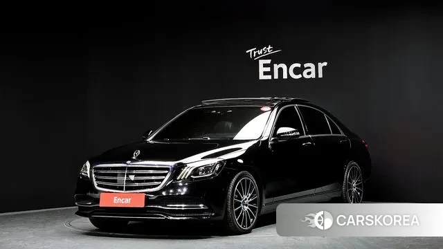 Mercedes-Benz S-Class W222 2018 Черный из Кореи