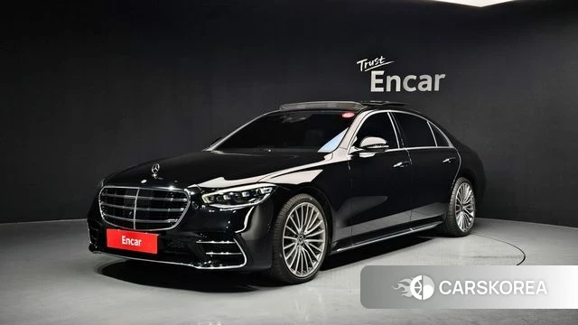 Mercedes-Benz S-Class W223 2023 Черный из Кореи