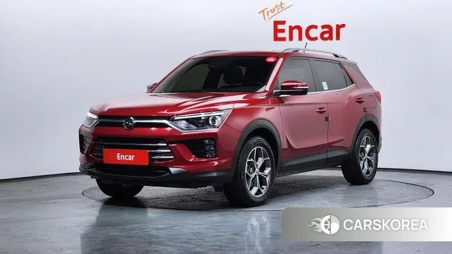 Ssangyong Beautiful Korando 2020 Красный из Кореи