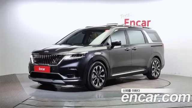 Kia Carnival 4th generation 2021 Серый из Кореи