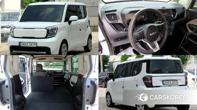Kia The New Kia Ray 2023 Белый из Кореи