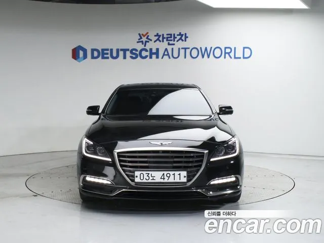 Genesis G80 2018 Черный из Кореи