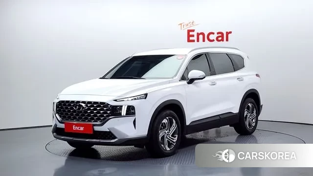 Hyundai The New Santa Fe 2022 Белый из Кореи