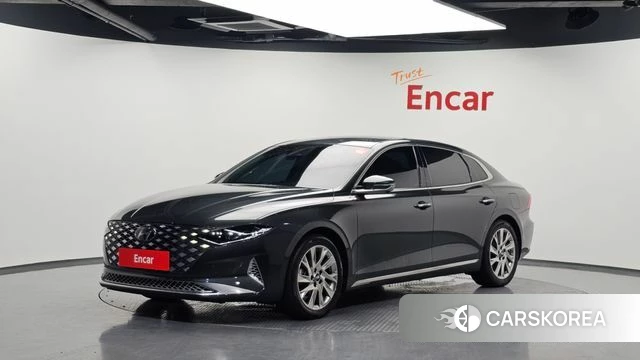 Hyundai The New Grandeur IG Hybrid 2021 Черный из Кореи