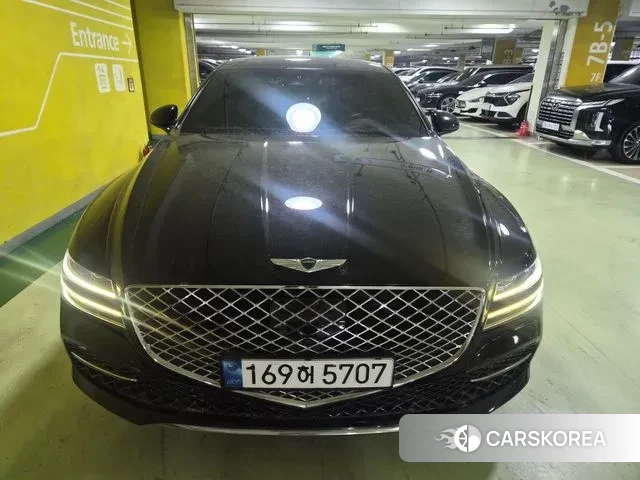 Genesis G80 (RG3) 2022 Черный из Кореи