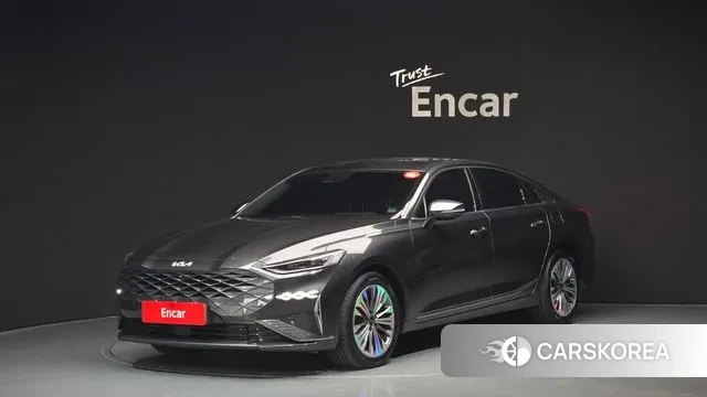 Kia K8 Hybrid 2021 Серый из Кореи